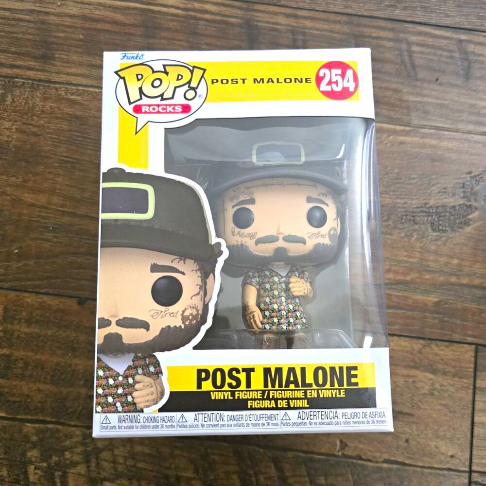 Funko Pop! Rocks: Post Malone - Vinyl Figure #254 (MPN 59799)